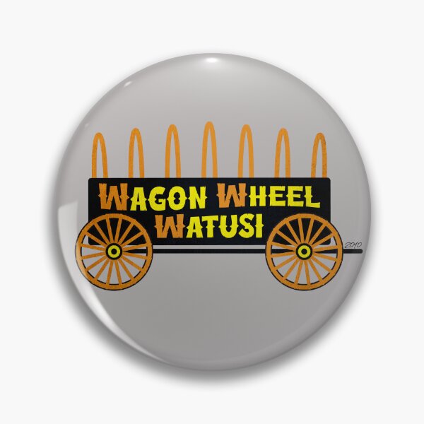 Item preview, Wagon Wheel Watusi • 2010 designed and sold by MKE Rhine Maiden  •  Grumble Services, LLC..