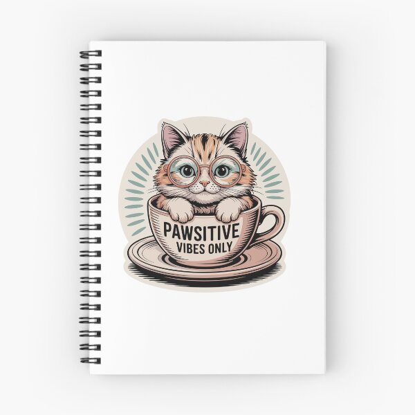 Item preview, Pawsitive Vibes Only - Cat In A Cup designed and sold by MrERNST.