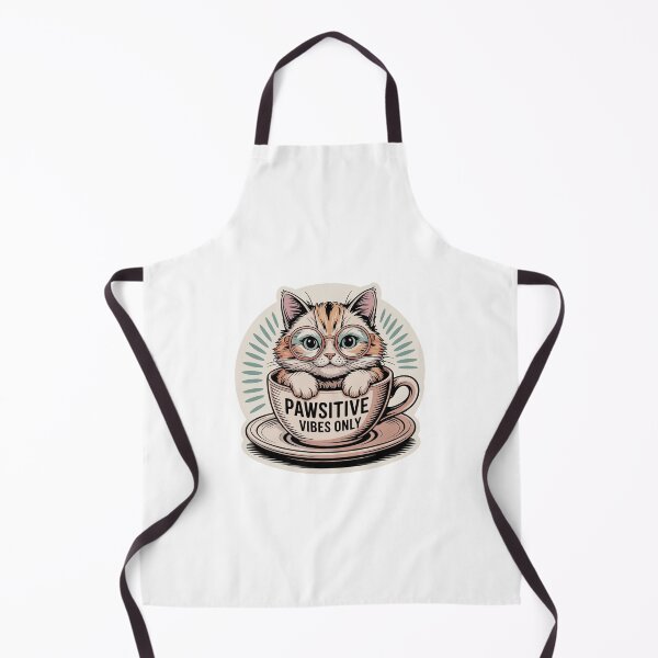 Item preview, Pawsitive Vibes Only - Cat In A Cup designed and sold by MrERNST.