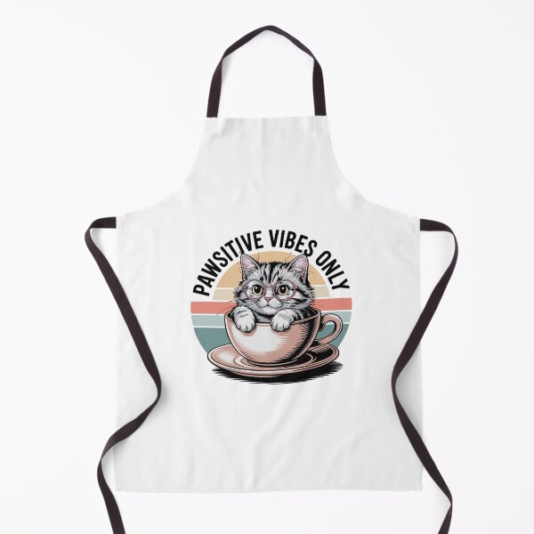 Item preview, Pawsitive Vibes Only - Cat In A Cup designed and sold by MrERNST.