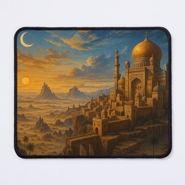 Item preview, A golden city rising from the desert. designed and sold by Lilashakti ⭐️ ⭐️ ⭐️ ⭐️ ⭐️.