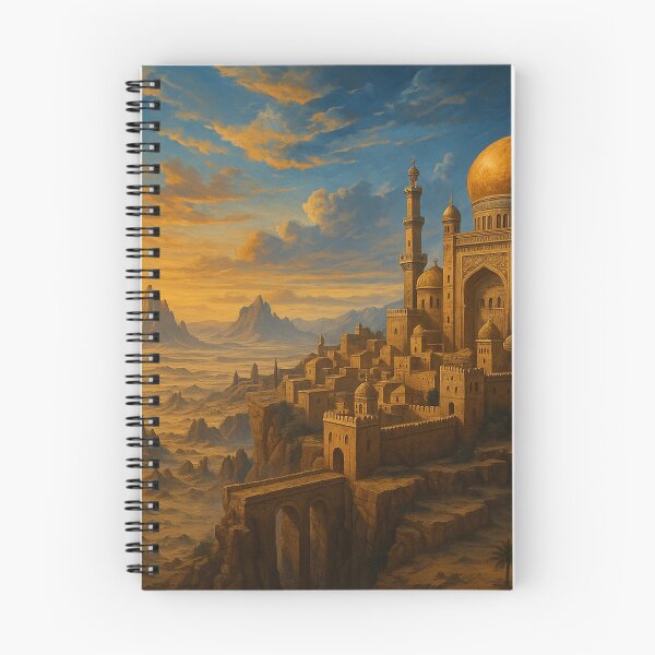 Item preview, A golden city rising from the desert. designed and sold by Lilashakti ⭐️ ⭐️ ⭐️ ⭐️ ⭐️.