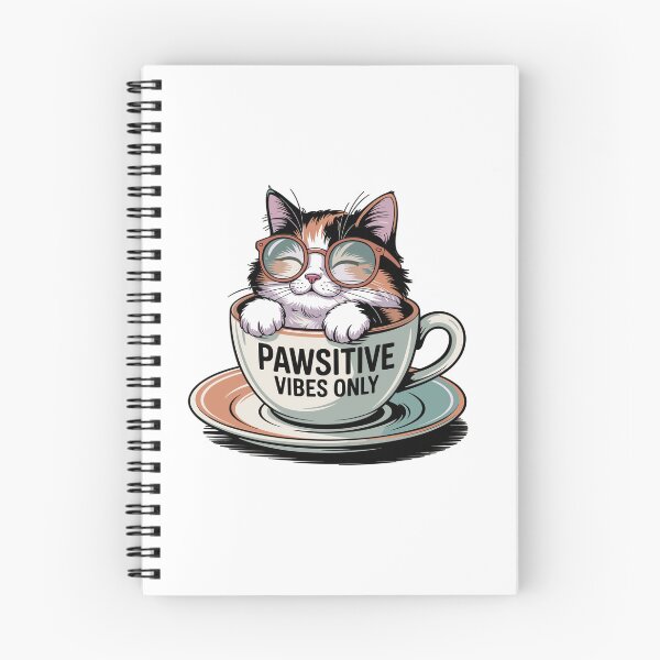 Item preview, Pawsitive Vibes Only - Cat In A Cup designed and sold by MrERNST.