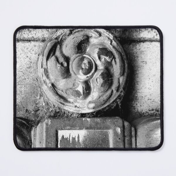 Item preview, black and white architectural detail: flower and cube designed and sold by Fotosminimas.