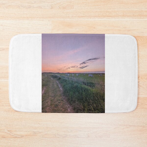 Item preview, Sunset over Houvig Beach designed and sold by AchimKos.