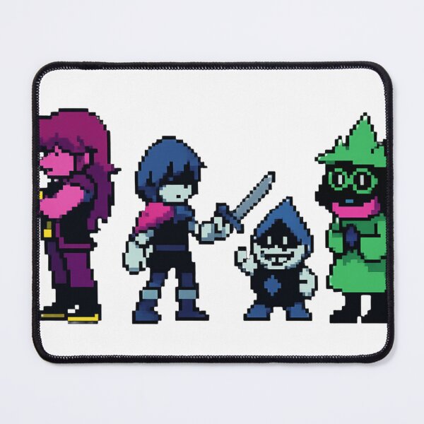 Item preview, DELTARUNE - MAIN CHARACTERS ( SUZIE, LANCER, KRISS & RASIEL  designed and sold by zaki ⭐⭐⭐⭐⭐.