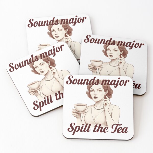 Item preview, Spill the Tea! designed and sold by ThreeFrenchies.
