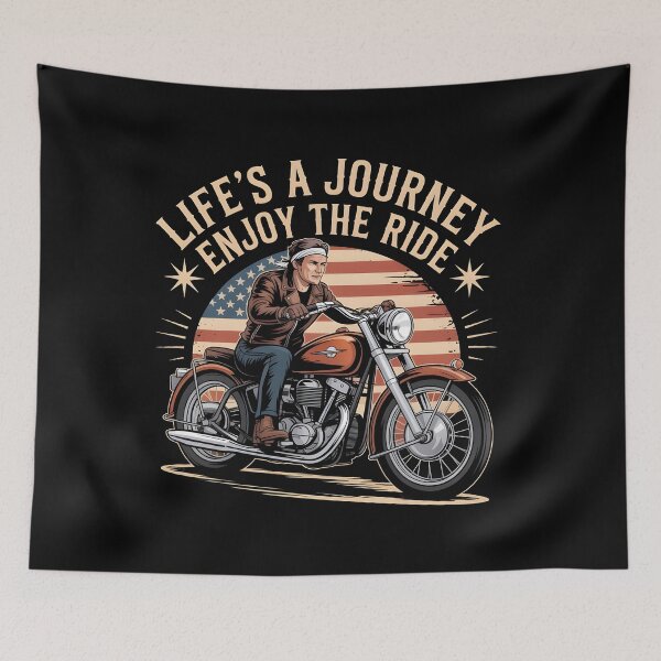 Item preview, Life`s A Journey Enjoy The Ride designed and sold by Redgiant87x.