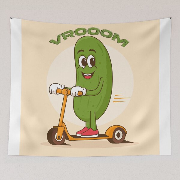 Item preview, Vroom Pickle – Speed Meets Flavor! designed and sold by Breaking Shop.