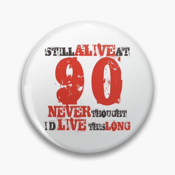 Item preview, 90th Birthday Humor Attitude designed and sold by thepixelgarden.