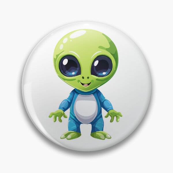 Item preview, baby alien designed and sold by creepyCabin.