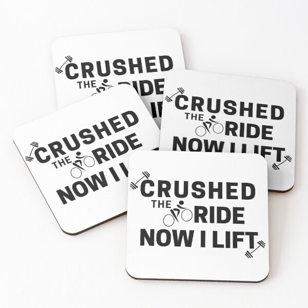 Item preview, Crushed the Ride, Now I Lift designed and sold by No-Heart.
