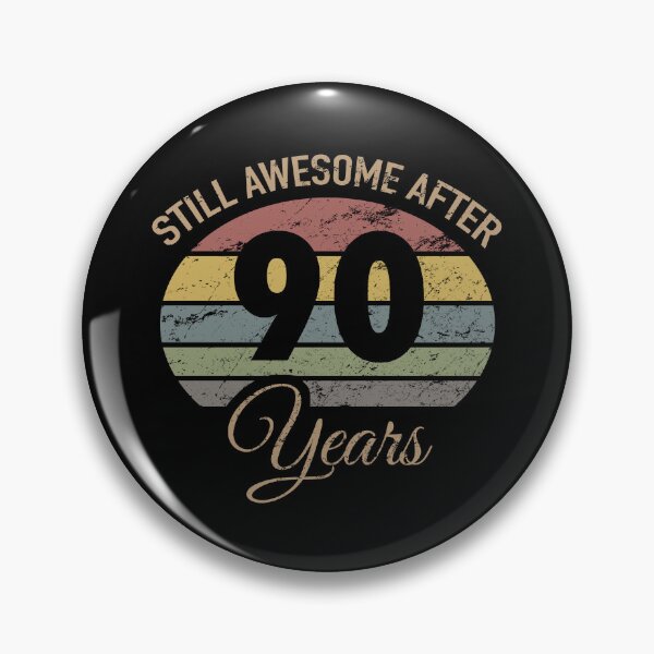 Item preview, Still Awesome 90th Birthday designed and sold by thepixelgarden.