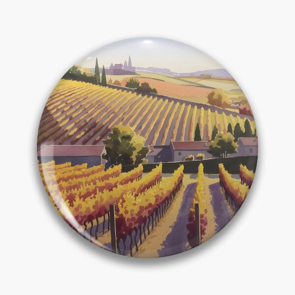 Item preview, Logrono Vineyards: Warm Afternoon Light in Early Autumn designed and sold by LSVart.
