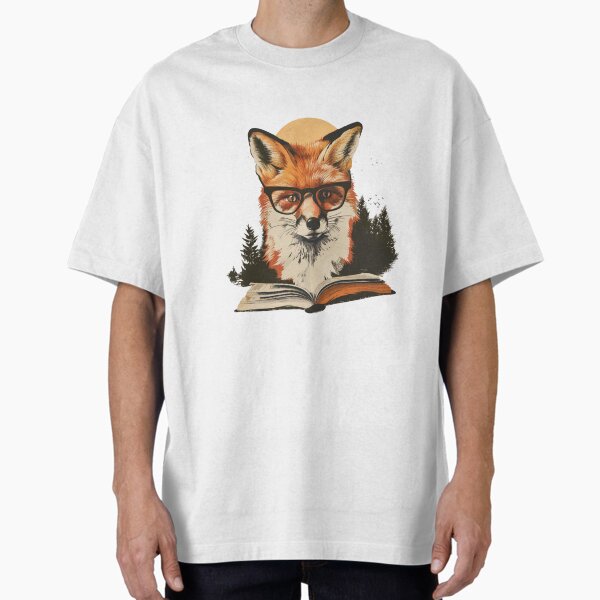 Item preview, Smart Fox Reading – Book Lover Forest Animal Design designed and sold by invulgar.