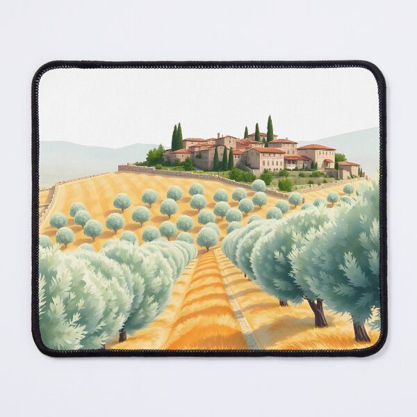 Item preview, Montefioralle Olive Groves: Late Summer Afternoon Light designed and sold by LSVart.