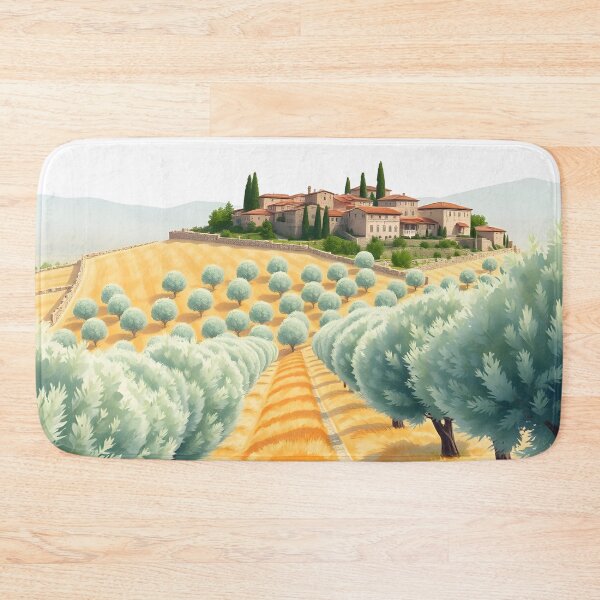 Item preview, Montefioralle Olive Groves: Late Summer Afternoon Light designed and sold by LSVart.