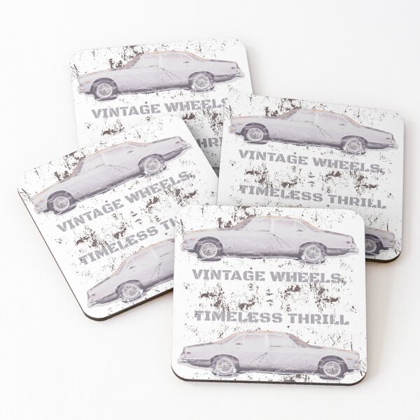 Item preview, Vintage Wheels & Classic Car – Retro Automotive Art designed and sold by AlienTechs.