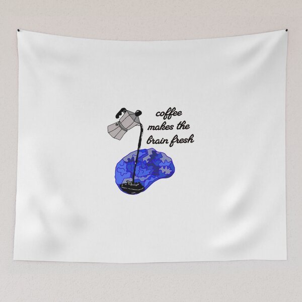 Item preview, Coffee Is Very Good For The Brain  designed and sold by GebahaBrand.