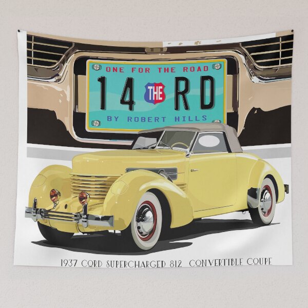 Item preview, 1930's Vintage American Roadster. Poster Art designed and sold by Robert Hills.