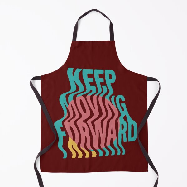 Item preview, Keep Moving Forward – Wavy Optical Illusion Motivational Design designed and sold by Maximilianos.