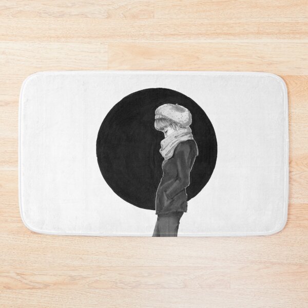 Item preview, "Shy" - Pensive Woman Thinking - Traditional Illustrated Drawing designed and sold by SChristineBrink.