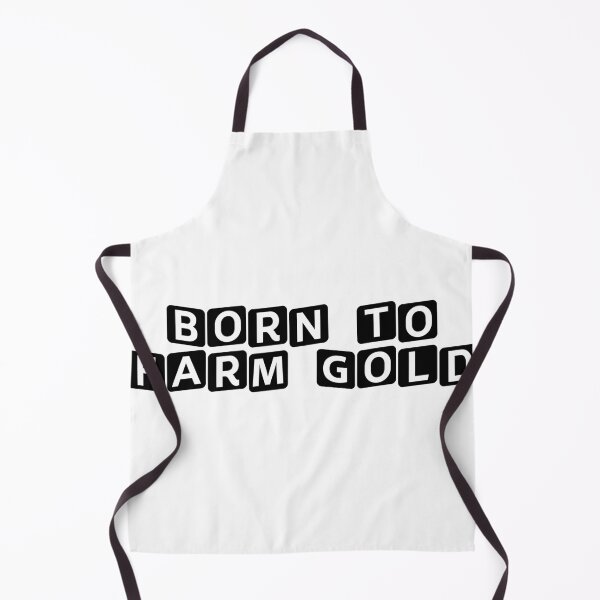 Item preview, Born to Farm Gold designed and sold by Ninjacatoff.