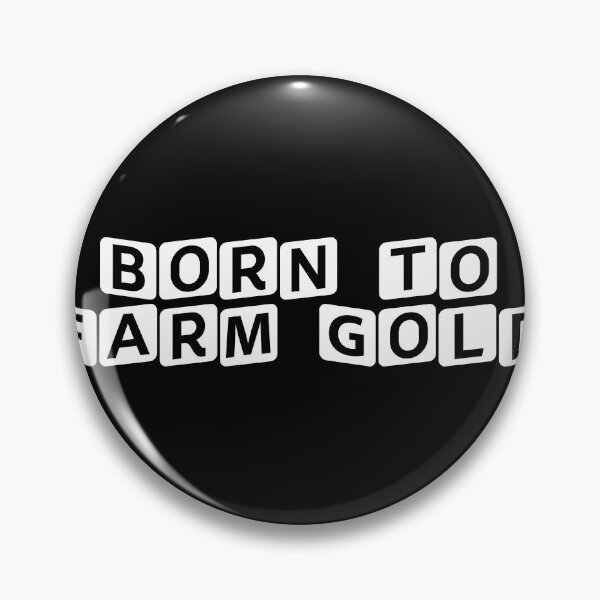Item preview, Born to Farm Gold designed and sold by Ninjacatoff.
