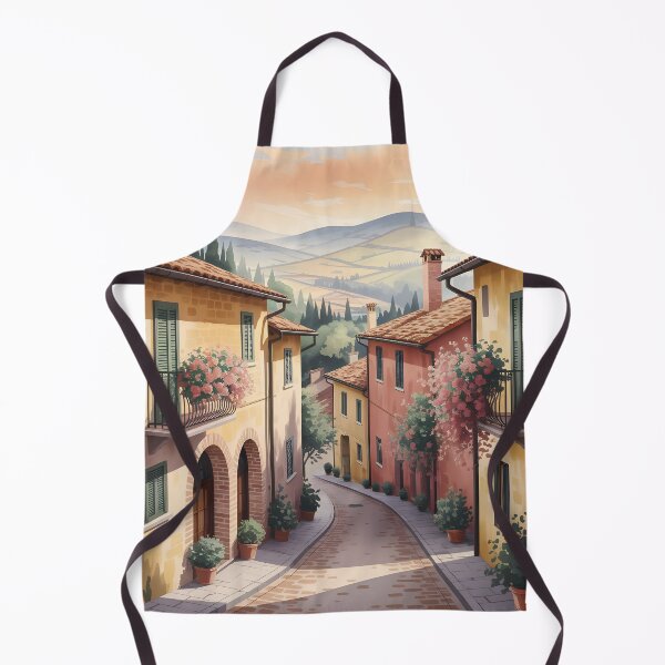 Item preview, Petritoli: Early Summer Morning in Marche designed and sold by LSVart.