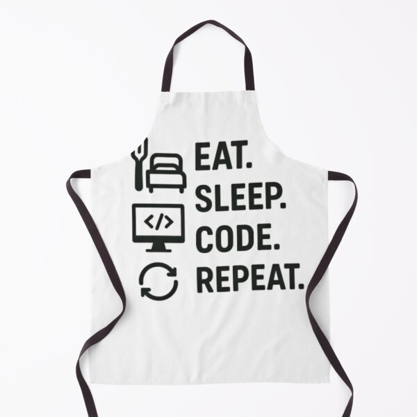 Aperçu de l'œuvre Manger, dormir, coder, répéter créée et vendue par Day Dreamer.