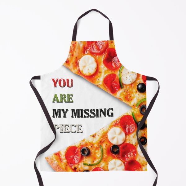 Item preview, You Are My Missing Piece – Pizza Love Quote designed and sold by Breaking Shop.