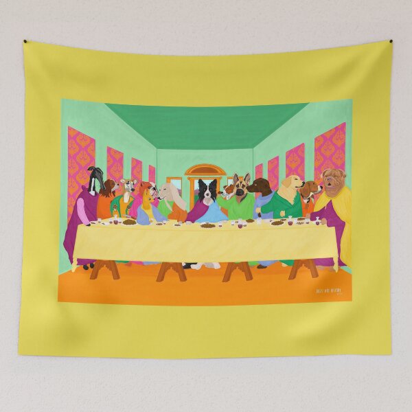 Item preview, DOGS ART HISTORY | The last kibble designed and sold by MyWabiSabi.
