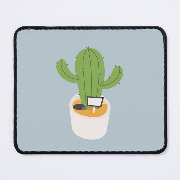 Item preview, Flat Design Illustration with Cactus Pot  designed and sold by AlginaPugachova.