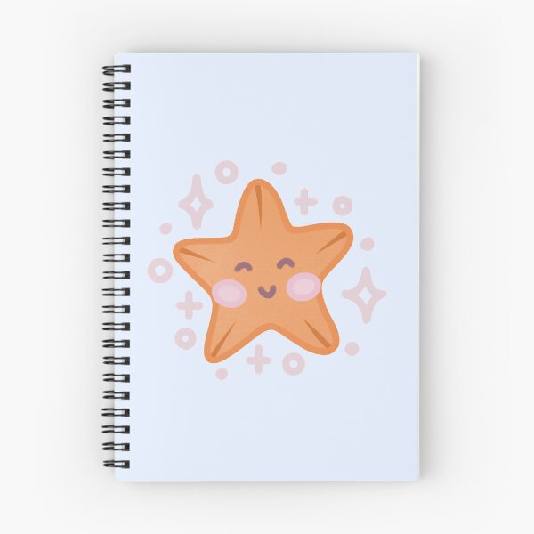 Item preview, cute smiling starfish designed and sold by winterpumpkin.