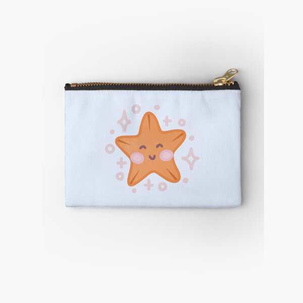Item preview, cute smiling starfish designed and sold by winterpumpkin.