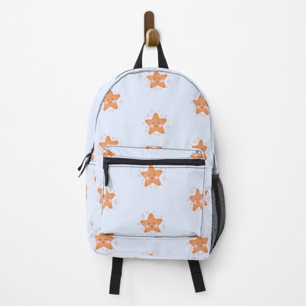 Item preview, cute smiling starfish designed and sold by winterpumpkin.