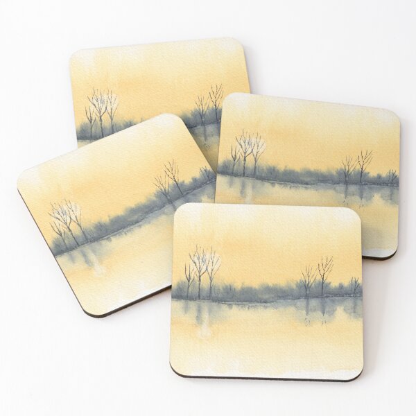 Item preview, Pale Sunset Loose Landscape designed and sold by The Elderberry Blossom.