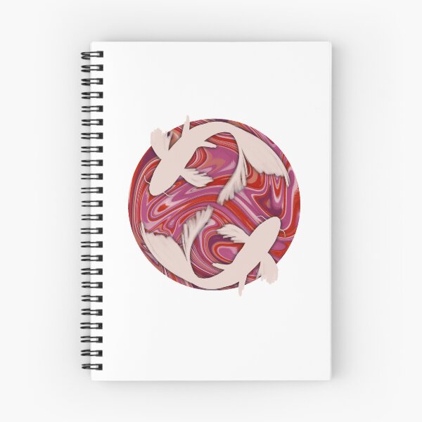 Item preview, Pride Koi: Lesbian Flag Discrete designed and sold by cetfish.