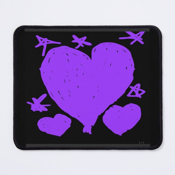Item preview, PURPLE HEARTS, PURPLE STARS designed and sold by Artqween .