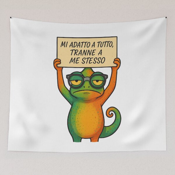 Item preview, Mi adatto a tutto – Camaleonte Ironico designed and sold by IroniaeCo.