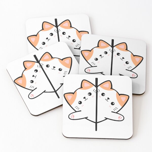 Item preview, Cute Minimal Kawaii Cat Face – Adorable Kitty Illustration designed and sold by chanshoping.