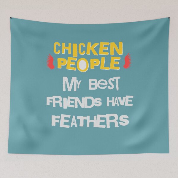 Item preview, CHICKEN PEOPLE: My Best Friends Have Feathers designed and sold by rockandahardplaceradio.