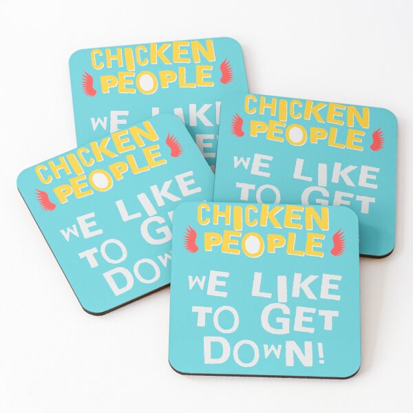 Item preview, CHICKEN PEOPLE: We Like To Get Down designed and sold by rockandahardplaceradio.