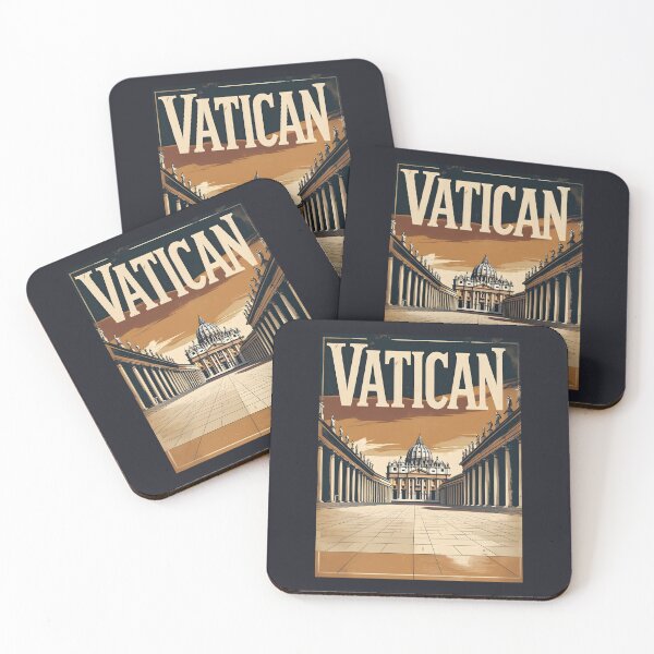 Item preview, A Vintage Illustration of the Vatican designed and sold by GoodOldVintage.