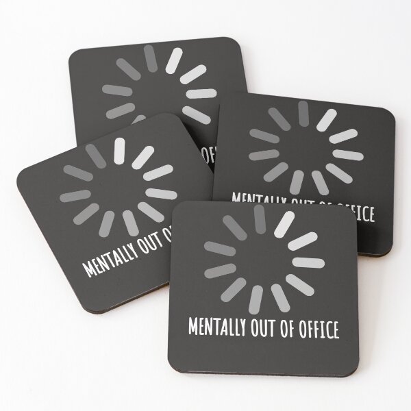 Item preview, Mentally Out of Office – Funny Loading Mind designed and sold by Sweet Shirts.