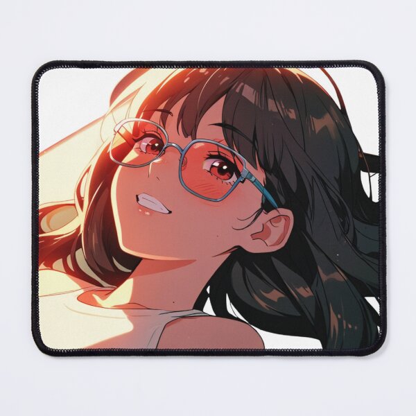 Item preview, Sunset Serenity - Anime Girl Summer Vibes designed and sold by RehanInkDesigns.