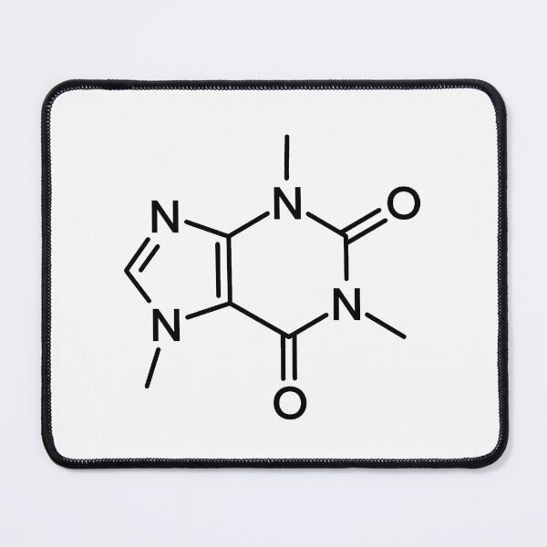 Item preview, Caffeine Molecule designed and sold by ashyssciencedesigns.