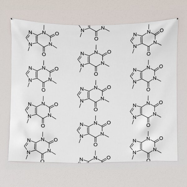 Item preview, Caffeine Molecule designed and sold by ashyssciencedesigns.
