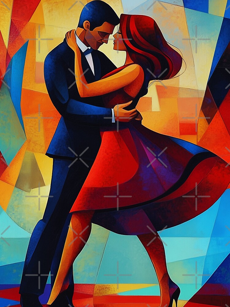 Thumbnail 4 of 4, iPhone Case, Abstract Couple Dancing designed and sold by Rtymer.