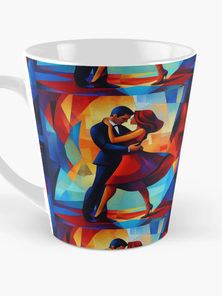 Thumbnail 3 of 4, Coffee Mug, Abstract Couple Dancing designed and sold by Rtymer.